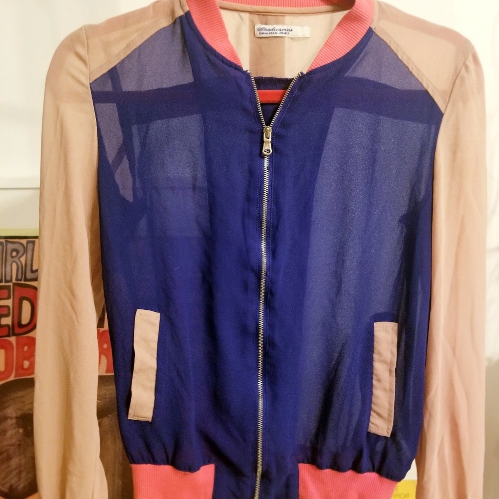 STRADIVARIUS Bomber Jacket (S/M)